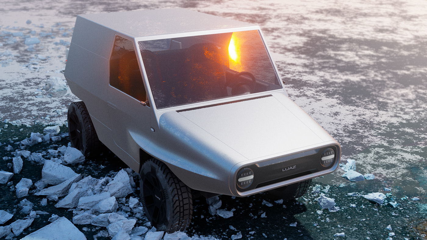 East Dautov，LUAZ，automobile，