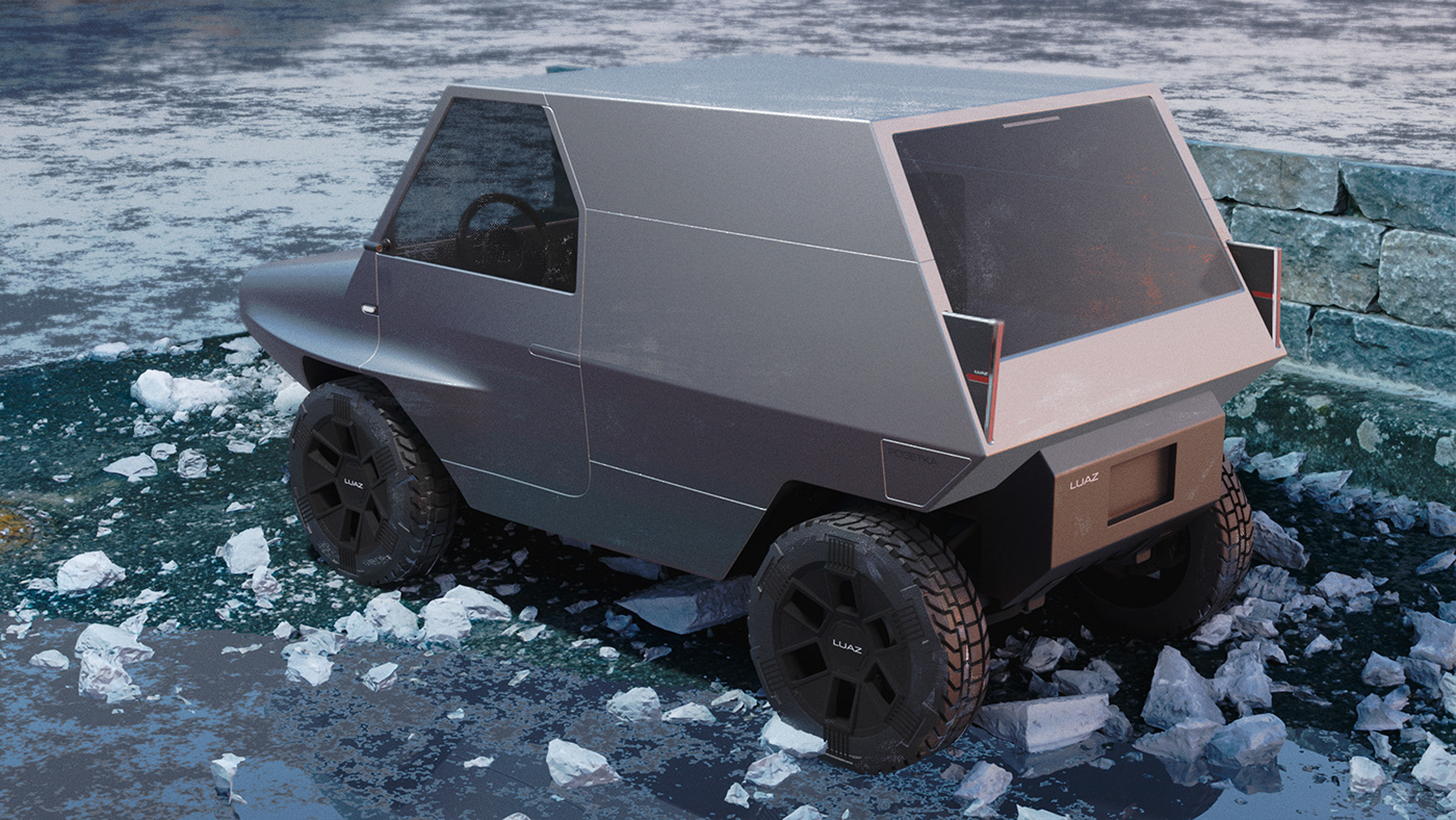 East Dautov，LUAZ，automobile，