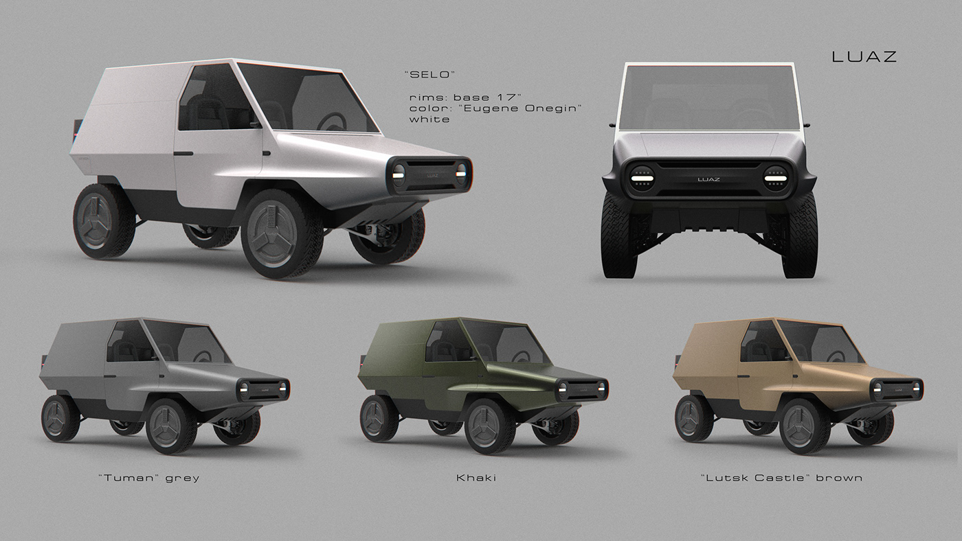 East Dautov，LUAZ，automobile，