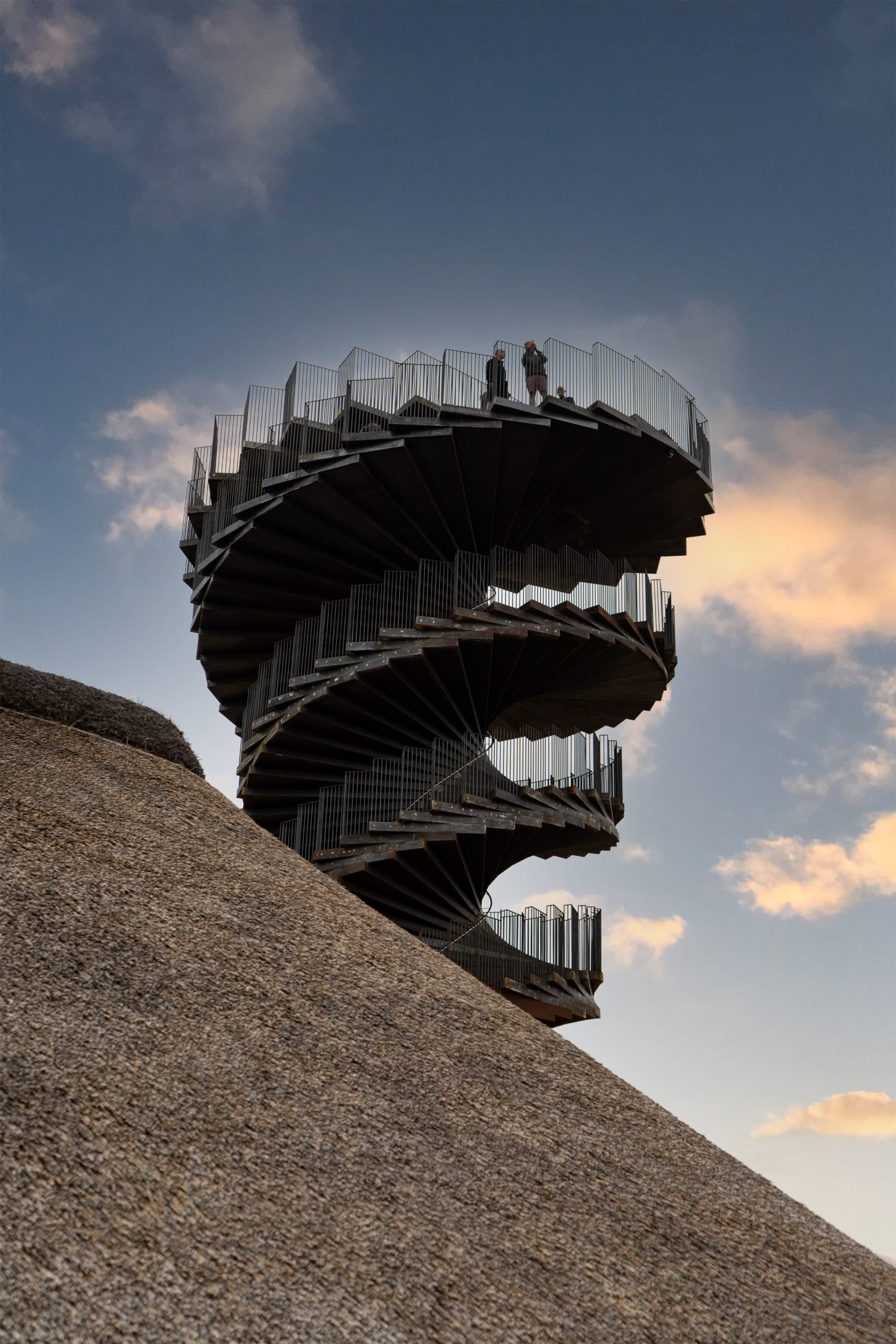 Viewing tower，Double helix structure，
