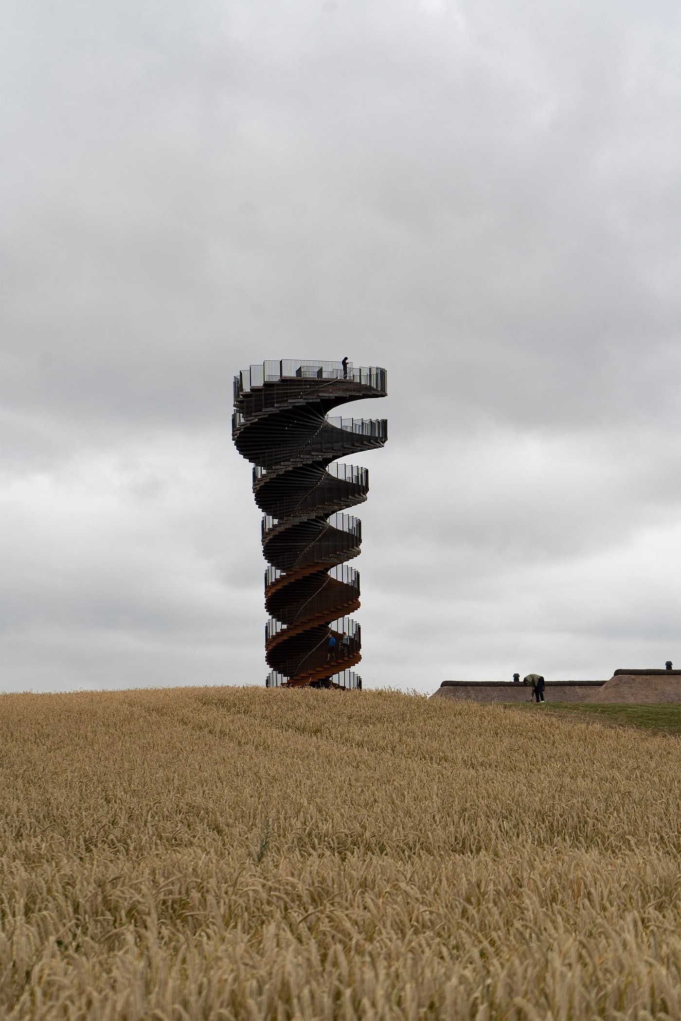 Viewing tower，Double helix structure，