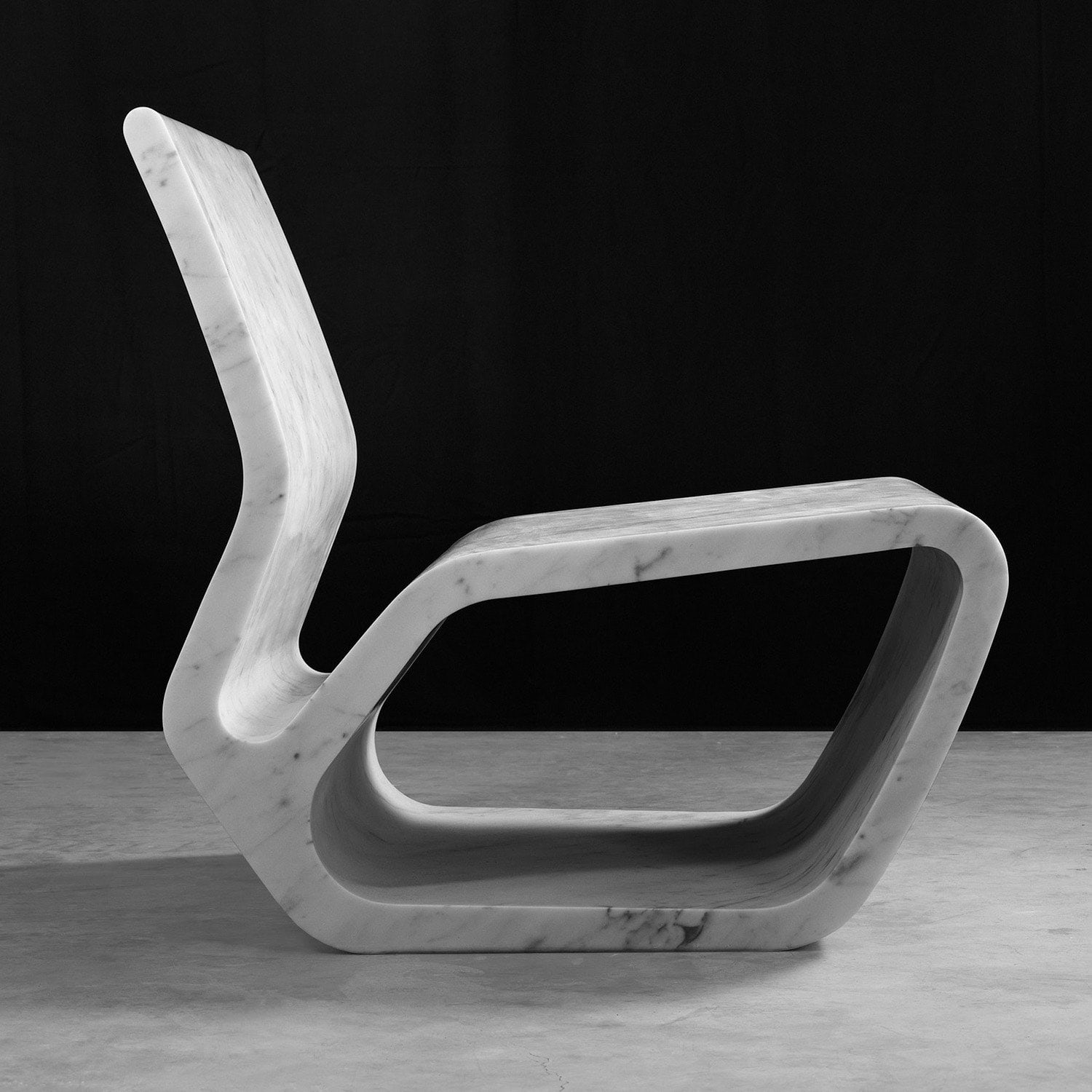 Marc Newson，Extruded Marble，chair，chair，