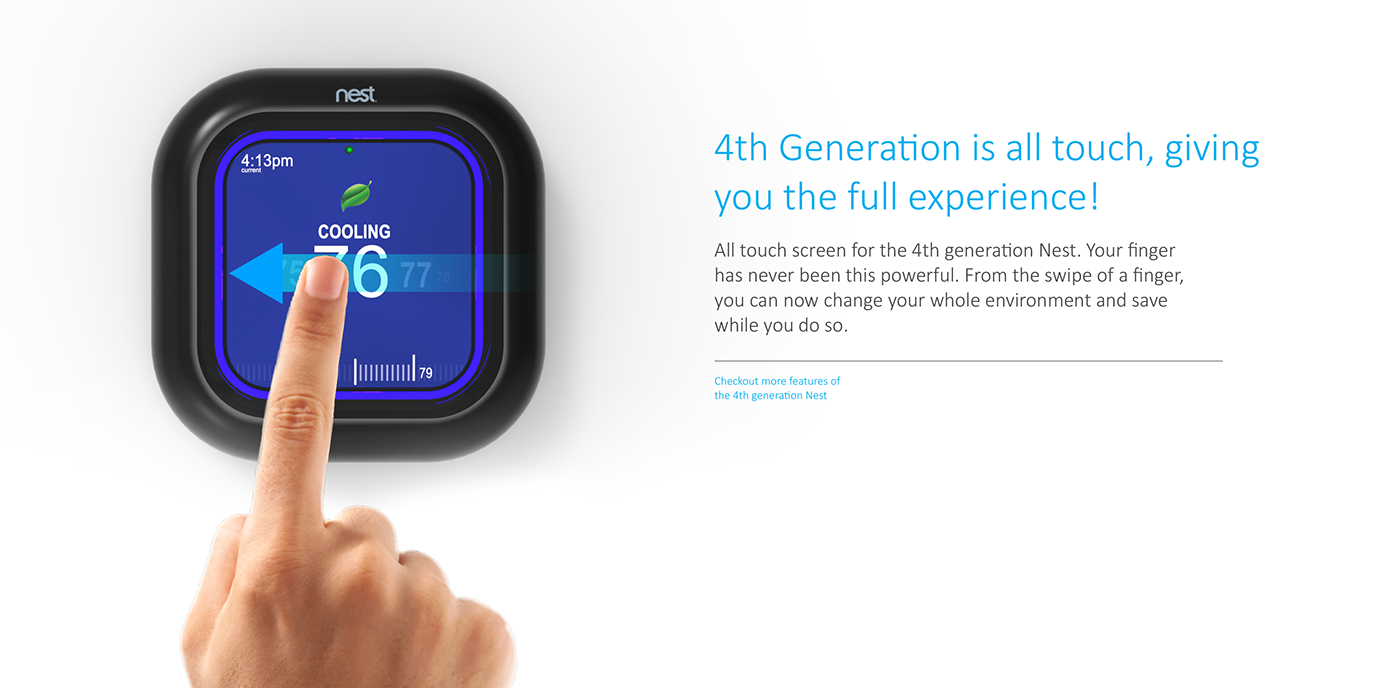 Smart home，Thermostat，Touch control，Google，temperature control，nest，