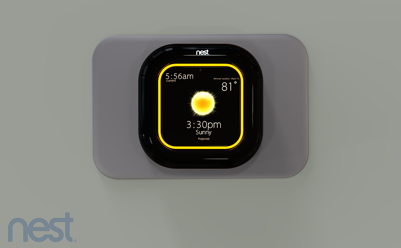 Smart home，Thermostat，Touch control，Google，temperature control，nest，
