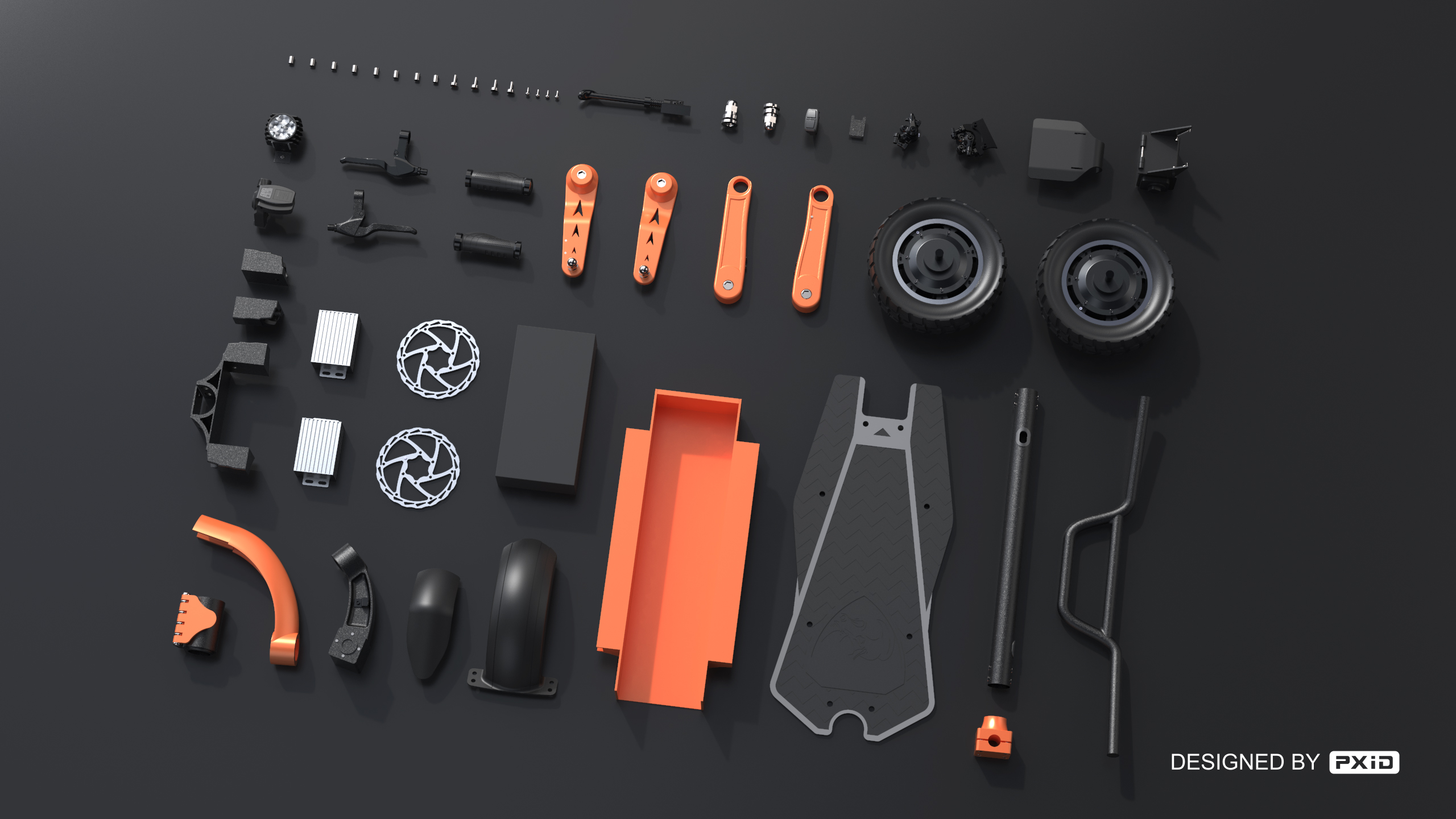 Scooter，Electric scooter，Scooter，vehicle，Travel design，product design，Appearance design，industrial design，