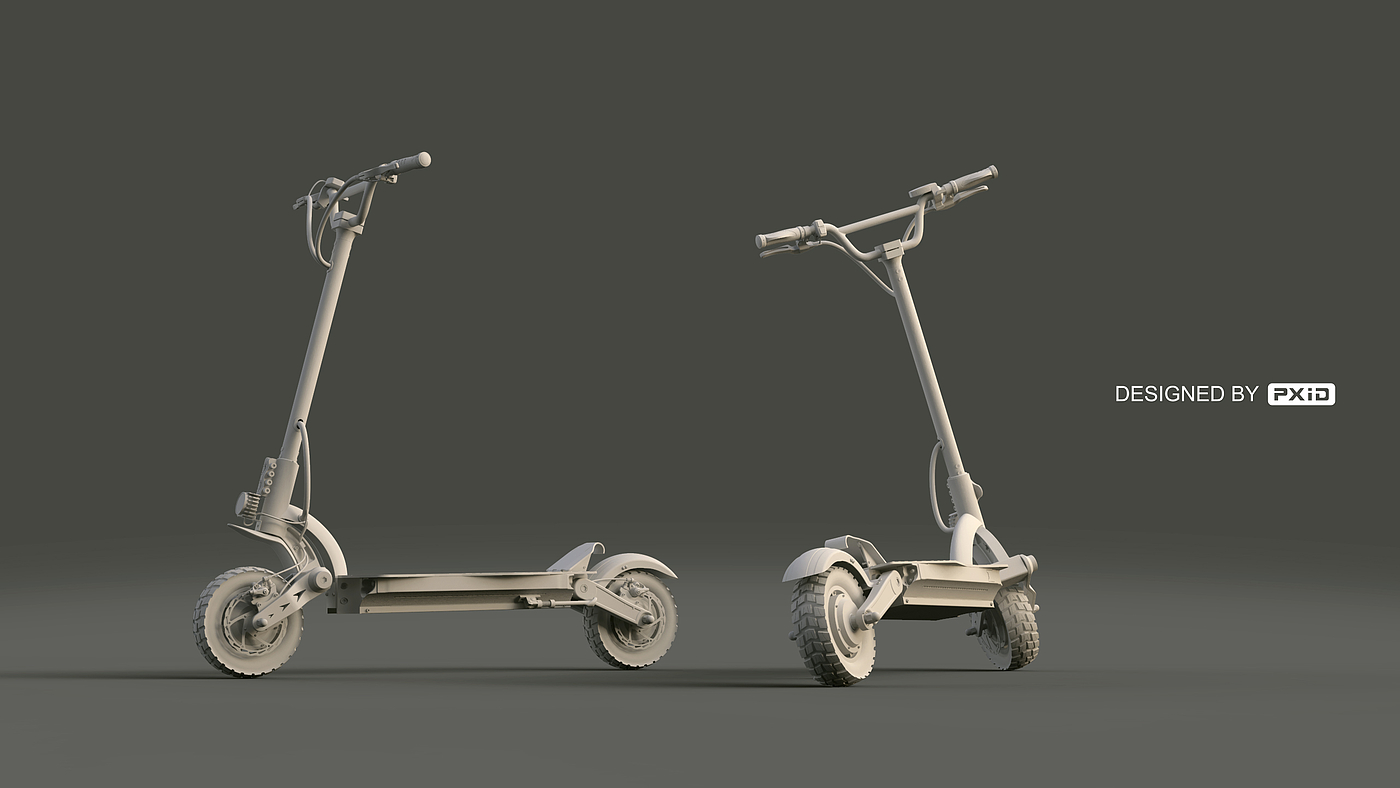 Scooter，Electric scooter，Scooter，vehicle，Travel design，product design，Appearance design，industrial design，