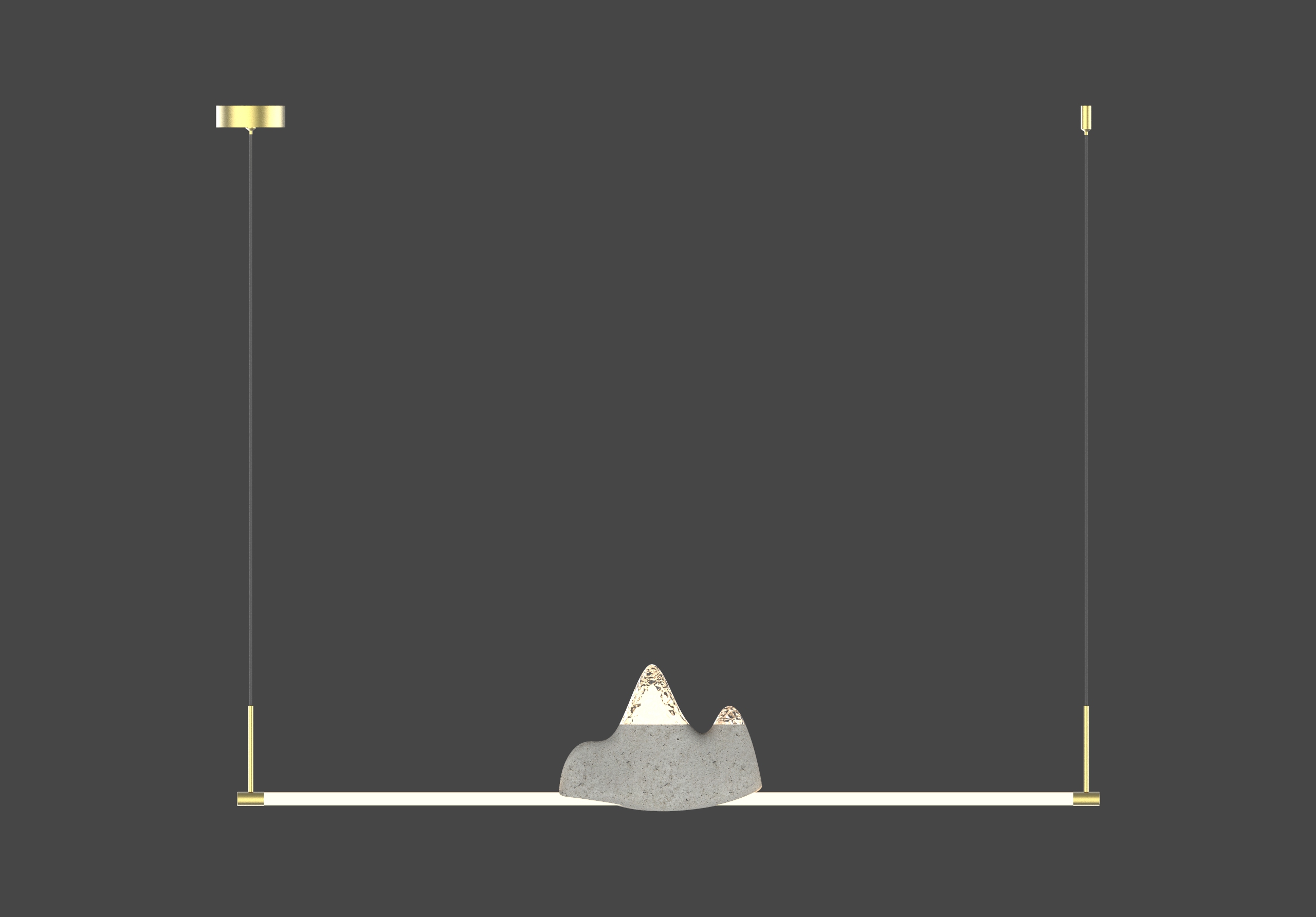 Meal crane，stone，babysbreath，260 glow，original，