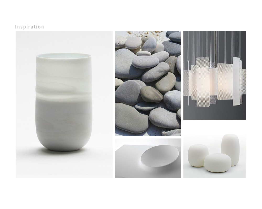 concise，white，Goose warm stone，bionics，doorbell，