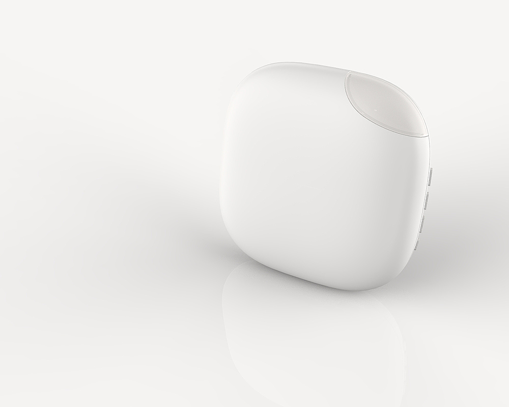 concise，white，Goose warm stone，bionics，doorbell，