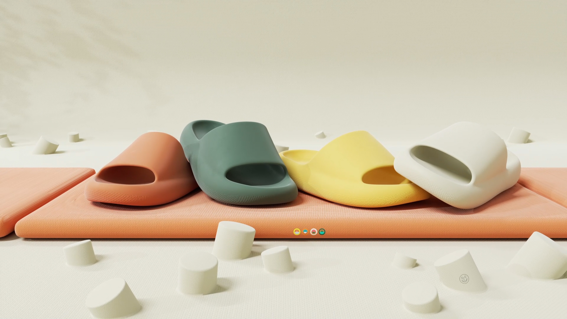 Product promotional film，Dopamine design，Soft slippers，