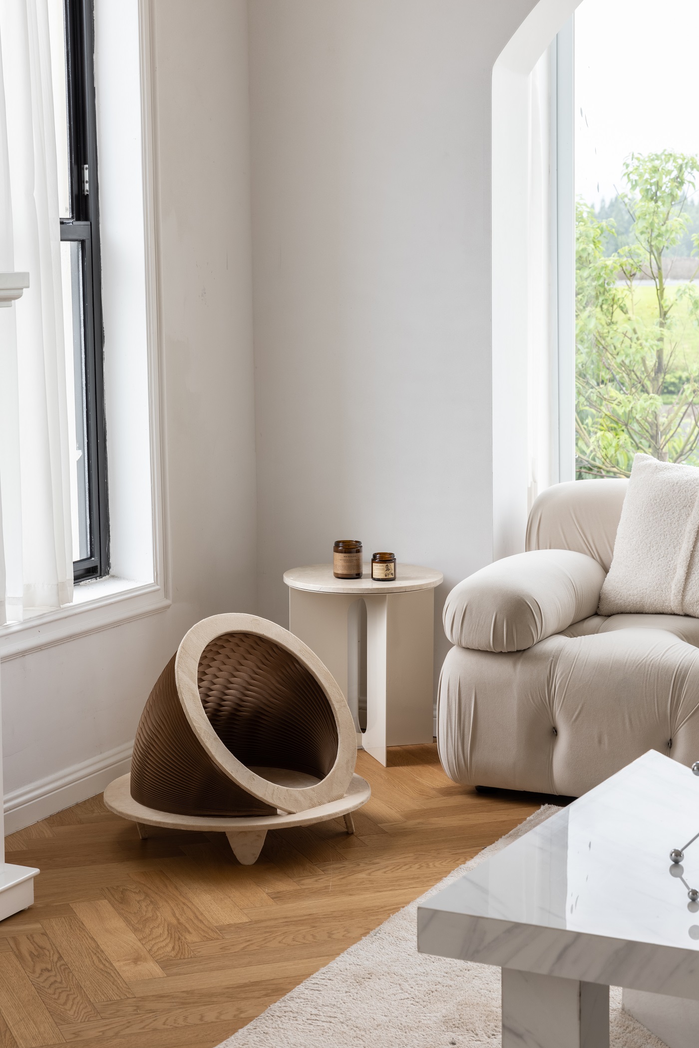 Organ paper cat nest，Cat nest，Pet companion，good-looking，Adorable toy，Creative cat nest，Cat house，Pet Supplies & Pet，