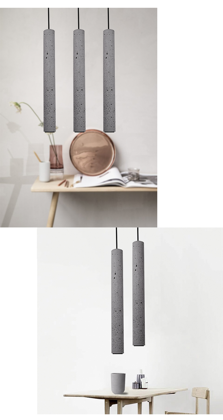 The other side，Concrete cement lamp，Led cement night light，Concrete creative bubble effect complete set of lamps and lanterns，