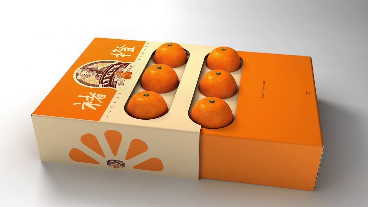 Chu orange，packing，inspiration，beautiful，2017IDEA，2016 red dot award，2017if Award，