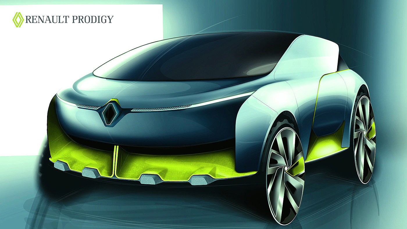 renault，Automobile design，Concept Car，