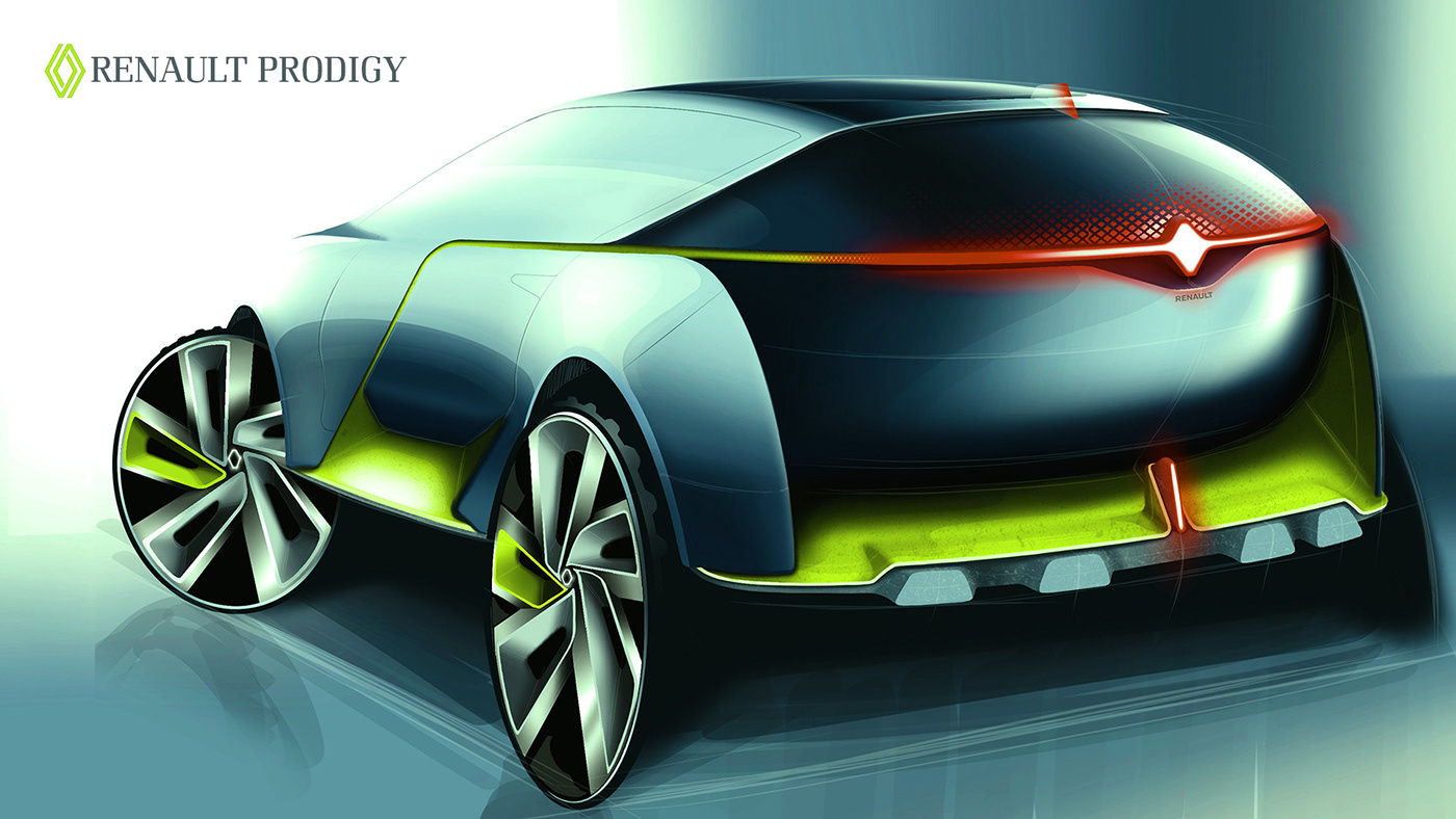 renault，Automobile design，Concept Car，