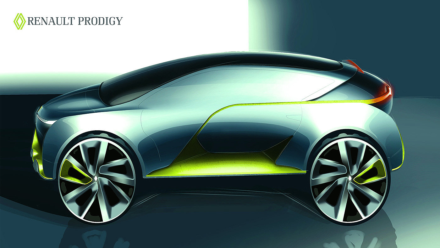 renault，Automobile design，Concept Car，