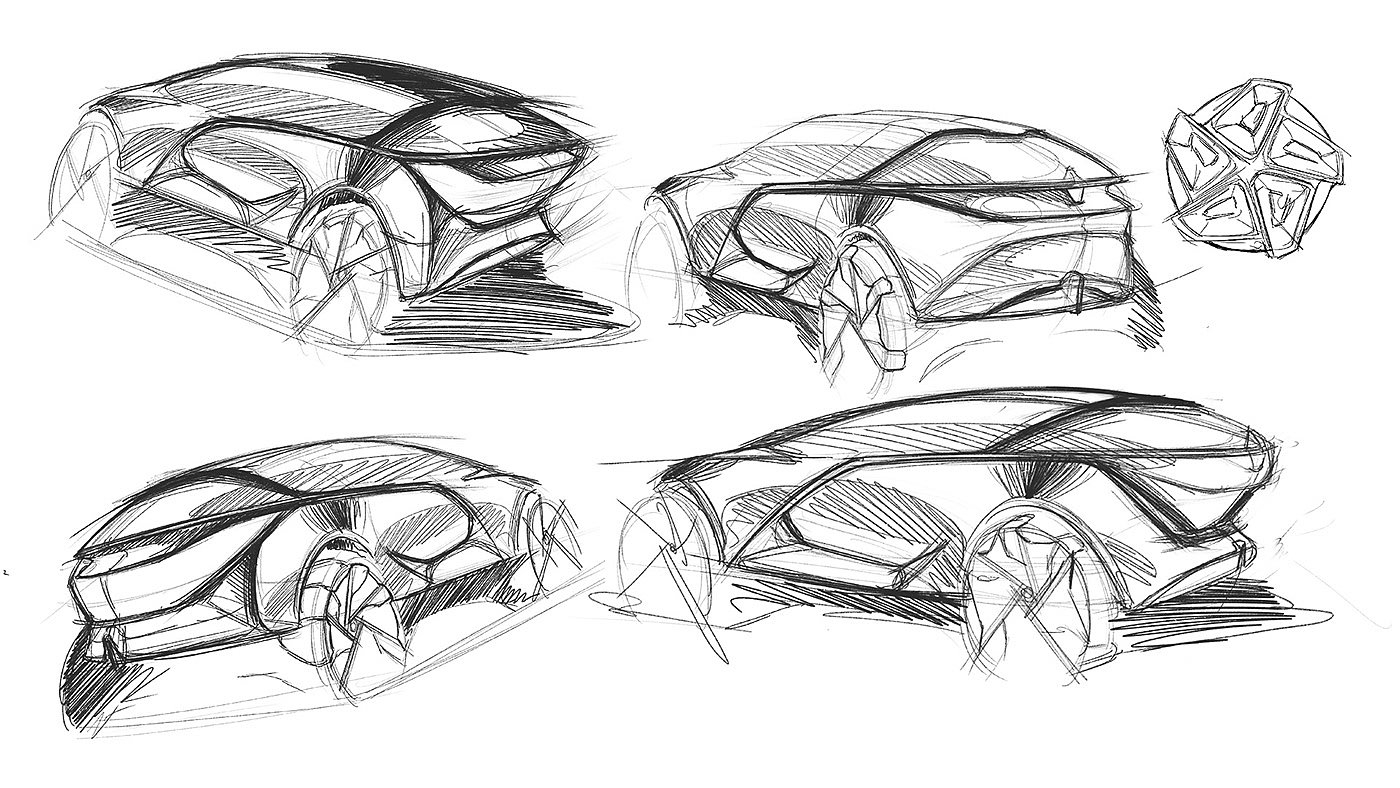 renault，Automobile design，Concept Car，