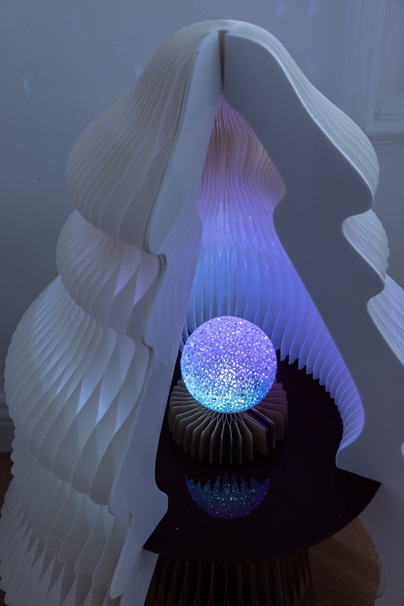 Organ paper Christmas tree，Paper Christmas tree，Christmas，Christmas gifts，good-looking，Reusable，christmas tree，Christmas decorations，