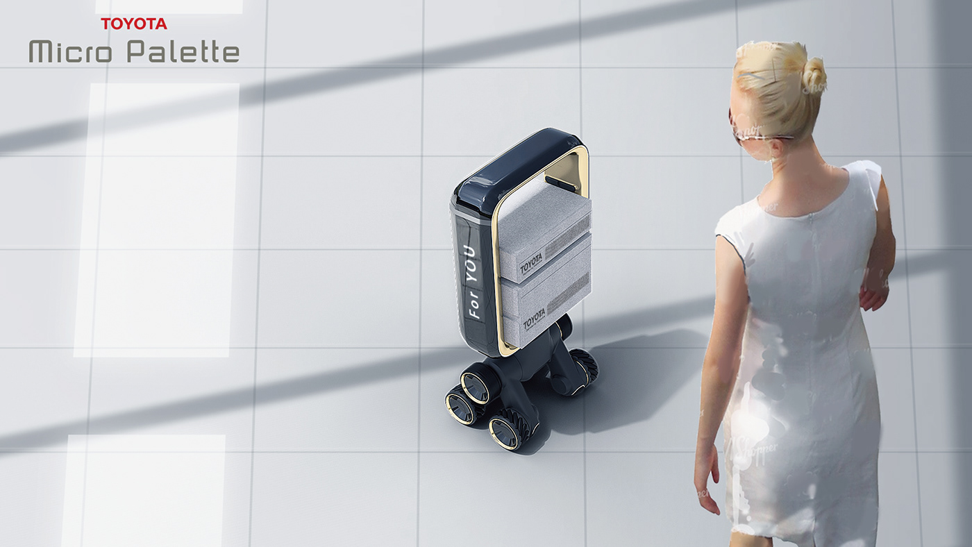 Micro Palette，Deliver mobile devices，transport，