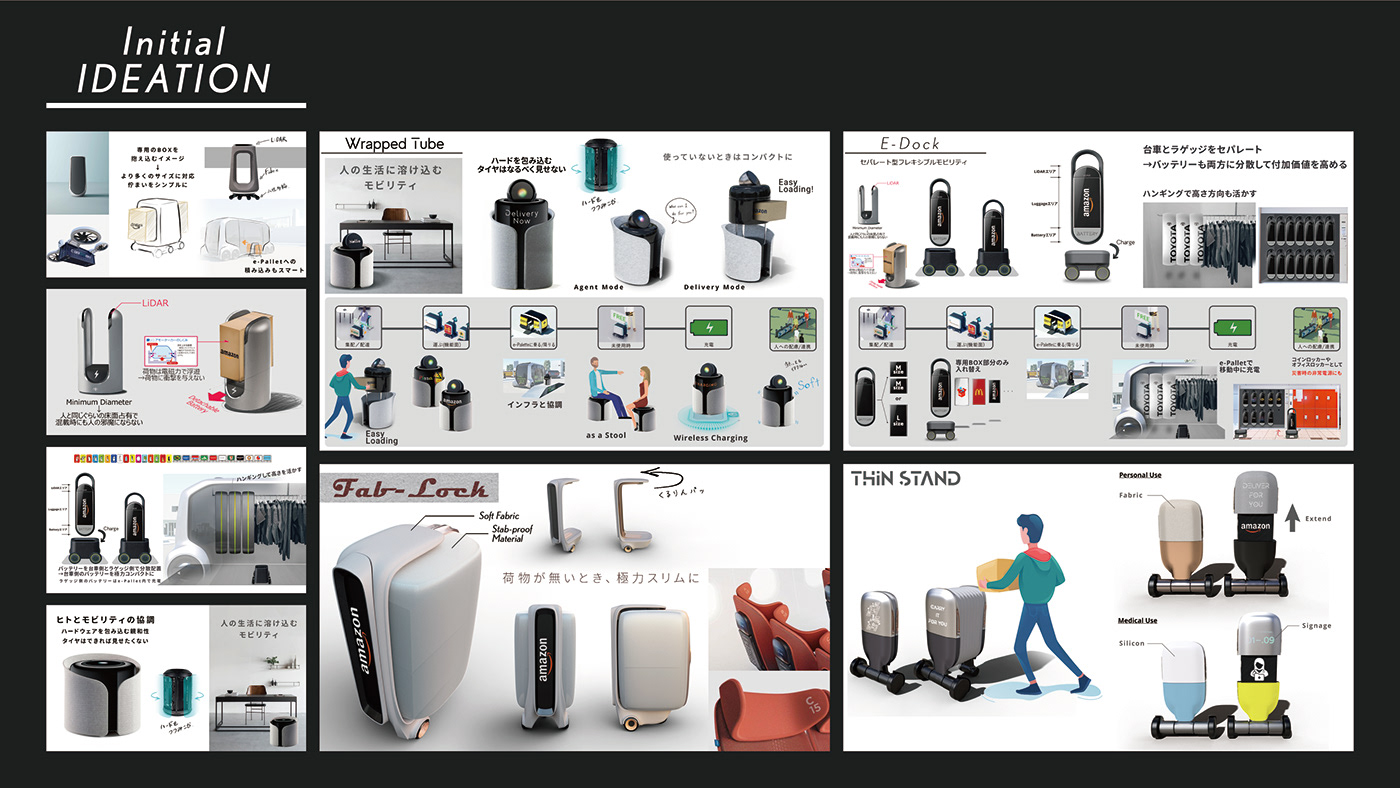 Micro Palette，Deliver mobile devices，transport，