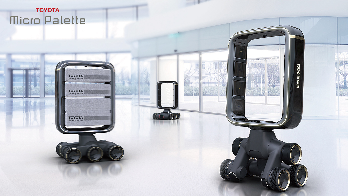 Micro Palette，Deliver mobile devices，transport，