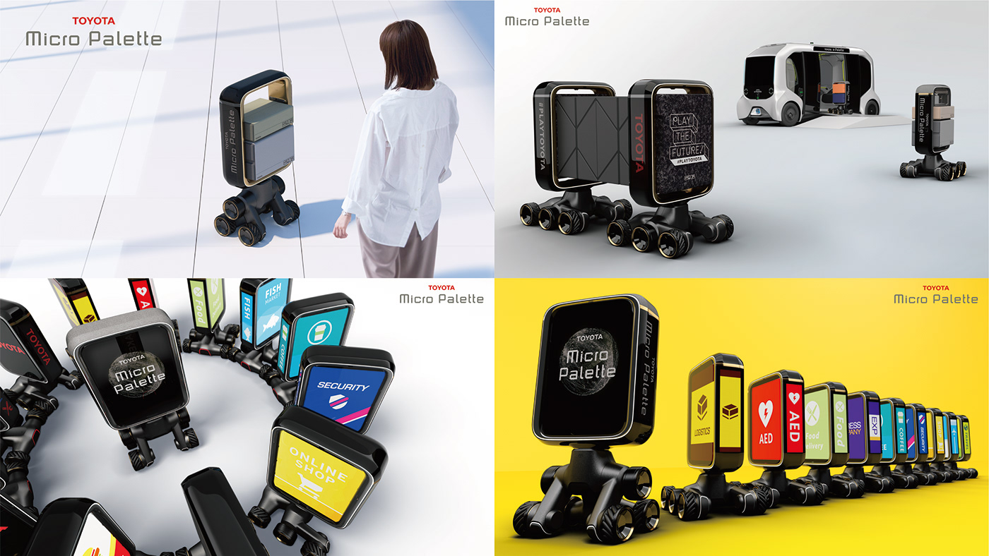 Micro Palette，Deliver mobile devices，transport，