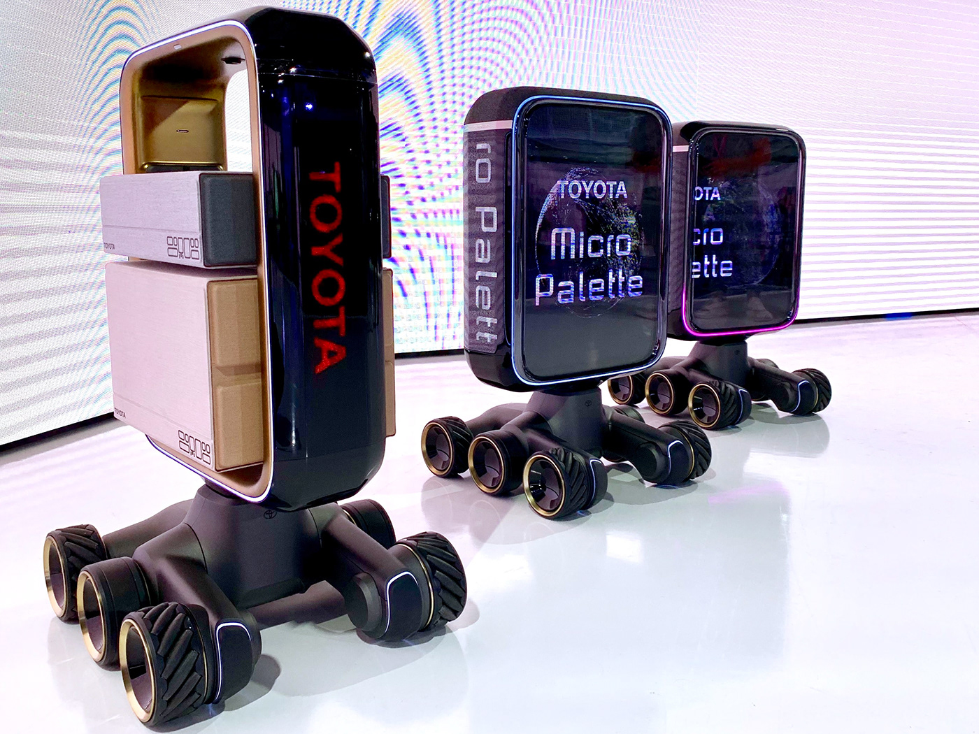 Micro Palette，Deliver mobile devices，transport，