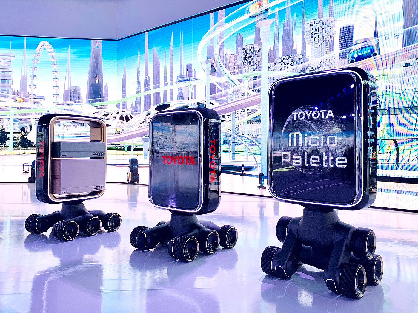 Micro Palette，Deliver mobile devices，transport，