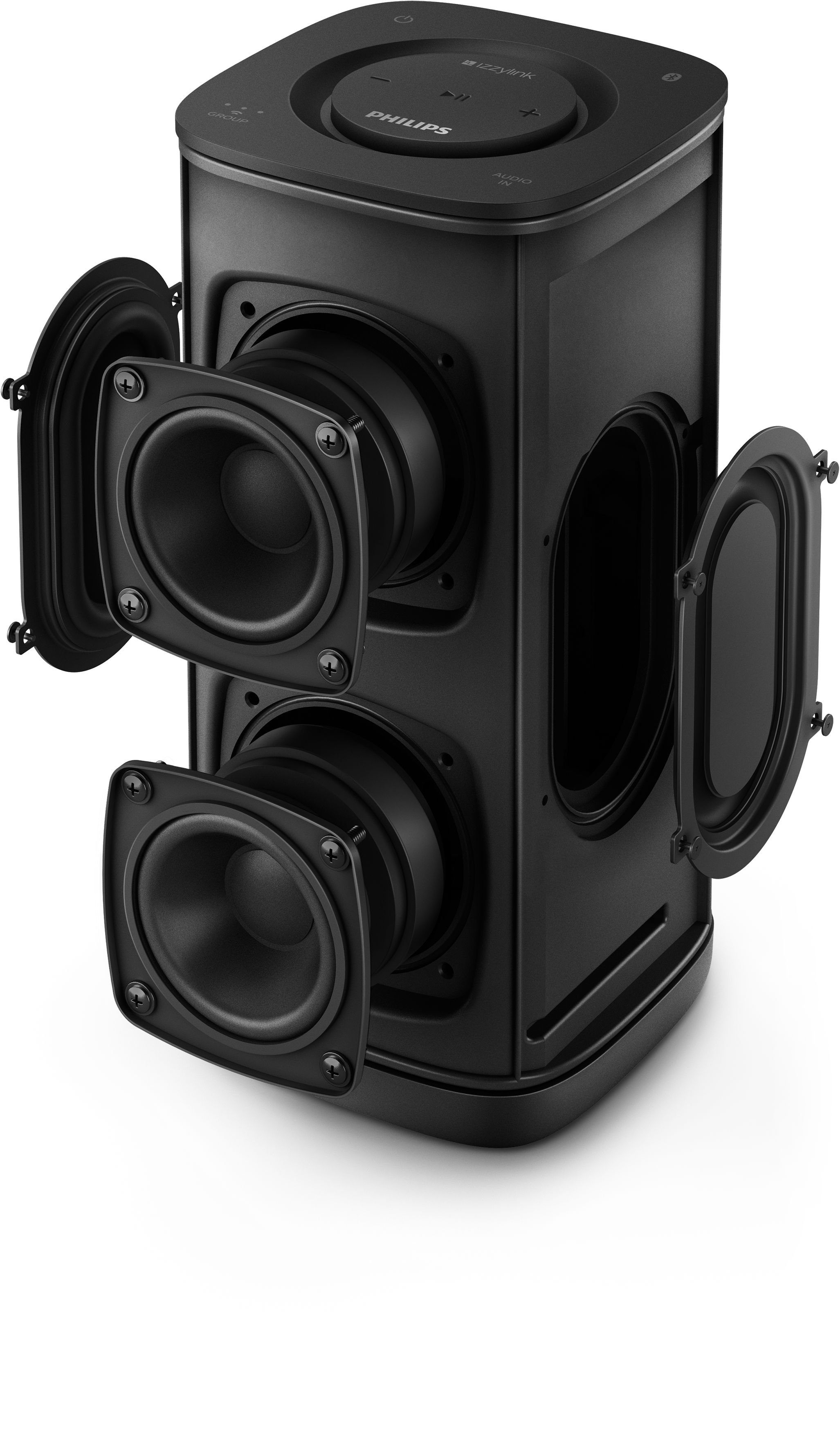 Philips，wireless，Portable，loudspeaker box，