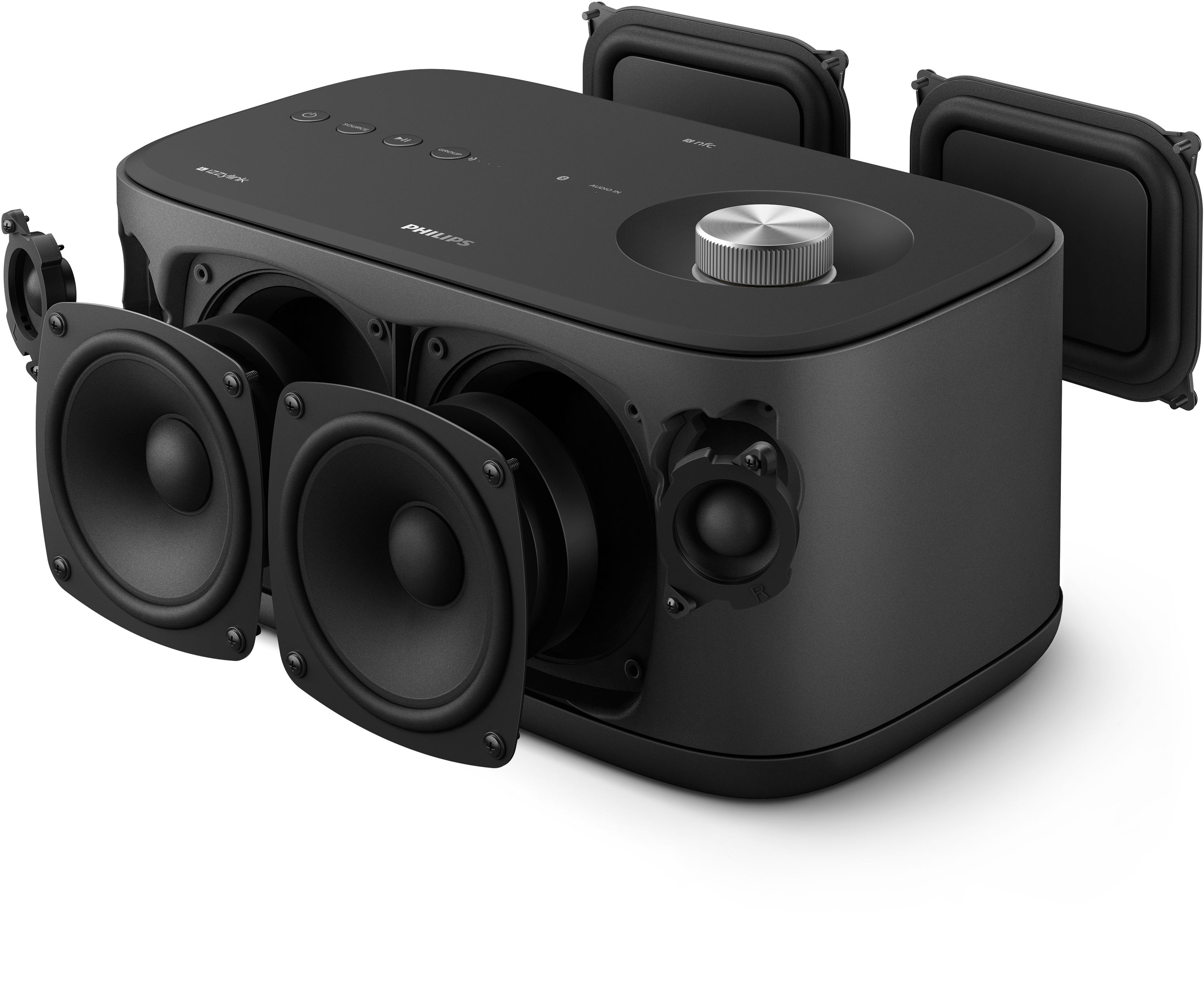 Philips，wireless，Portable，loudspeaker box，