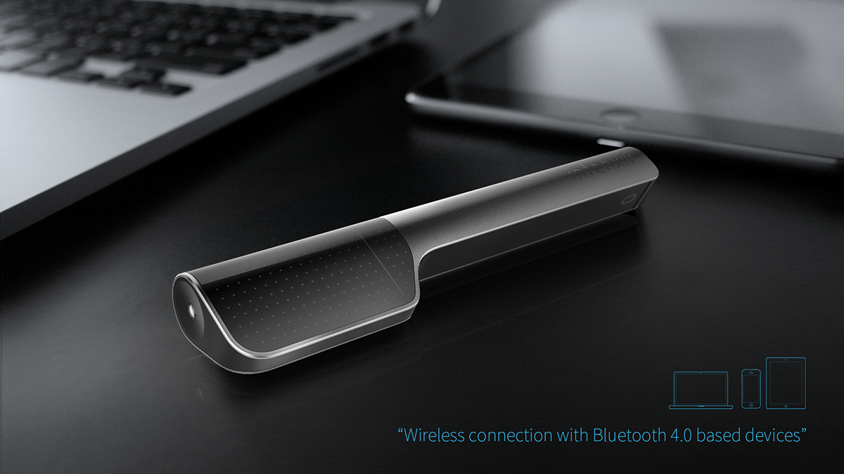 Bluetooth，Wireless connection，intelligent control，Laser pen，Presentation document，aluminium，