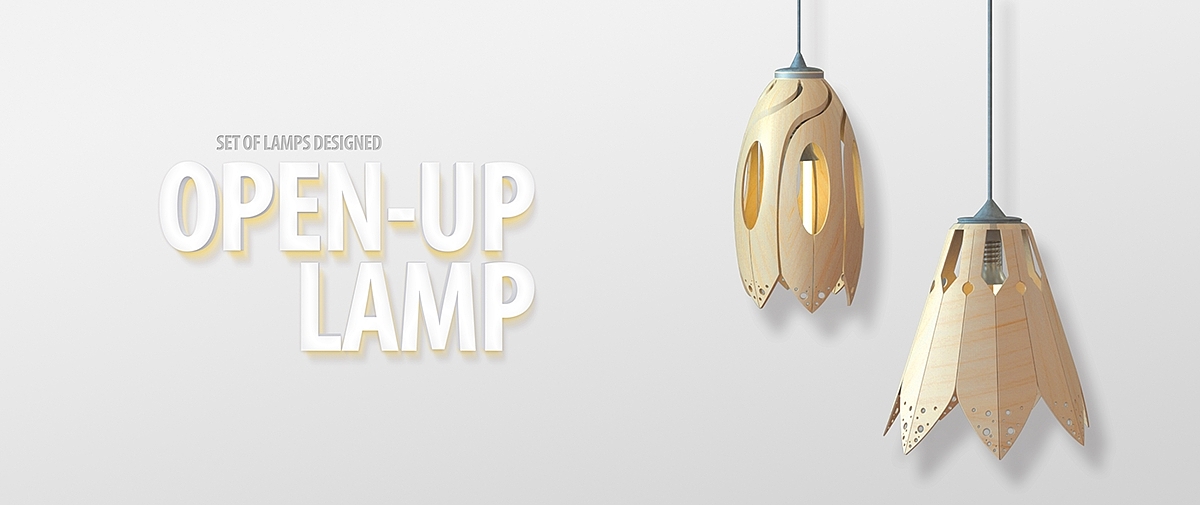 Light on，Lamp group，product design，