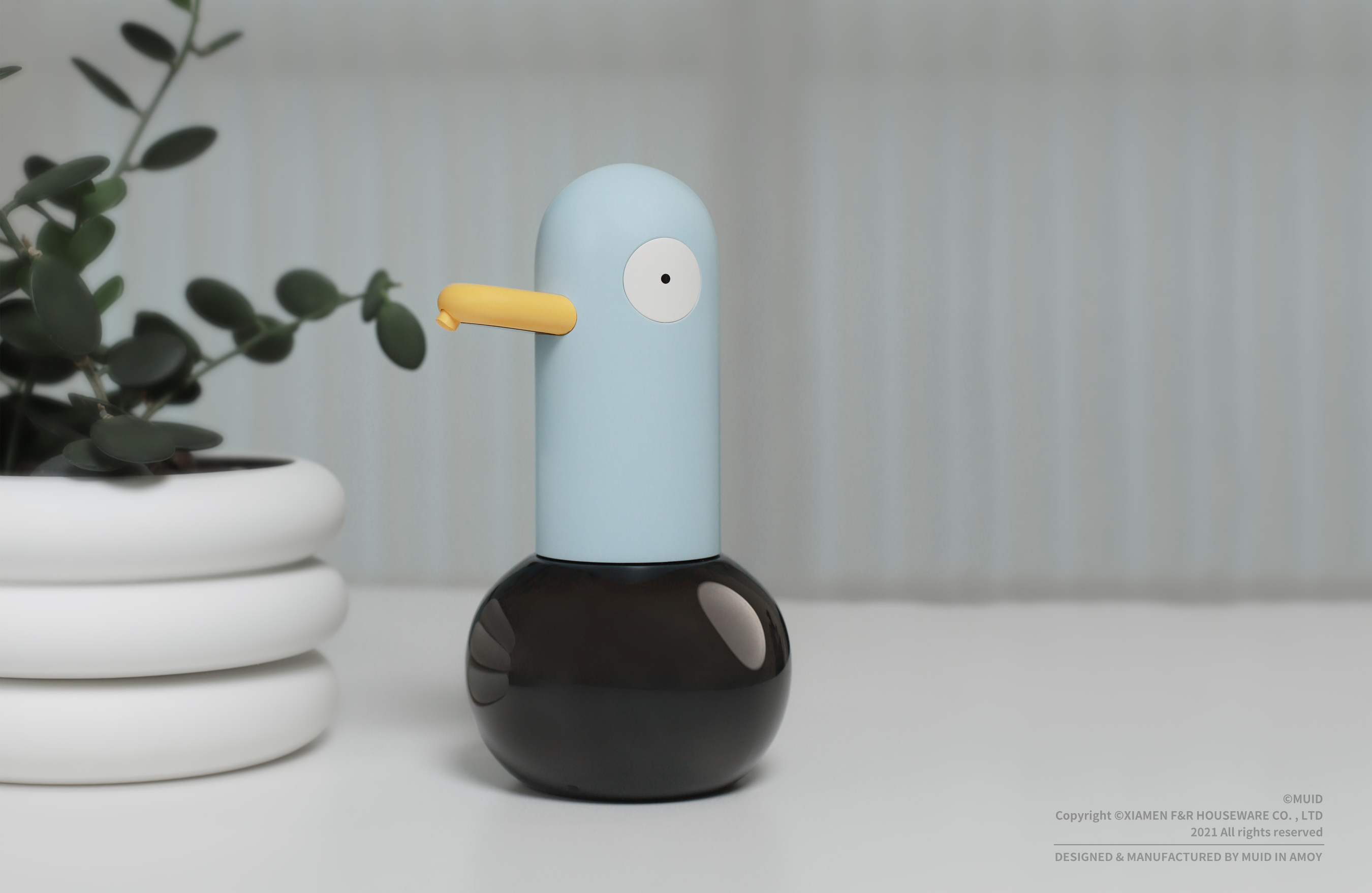 MUID，product design，Hand washing bubble machine，industrial design，Original design，