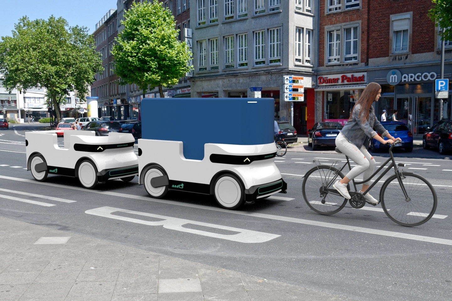 Trailerduck，automobile，freight transport，