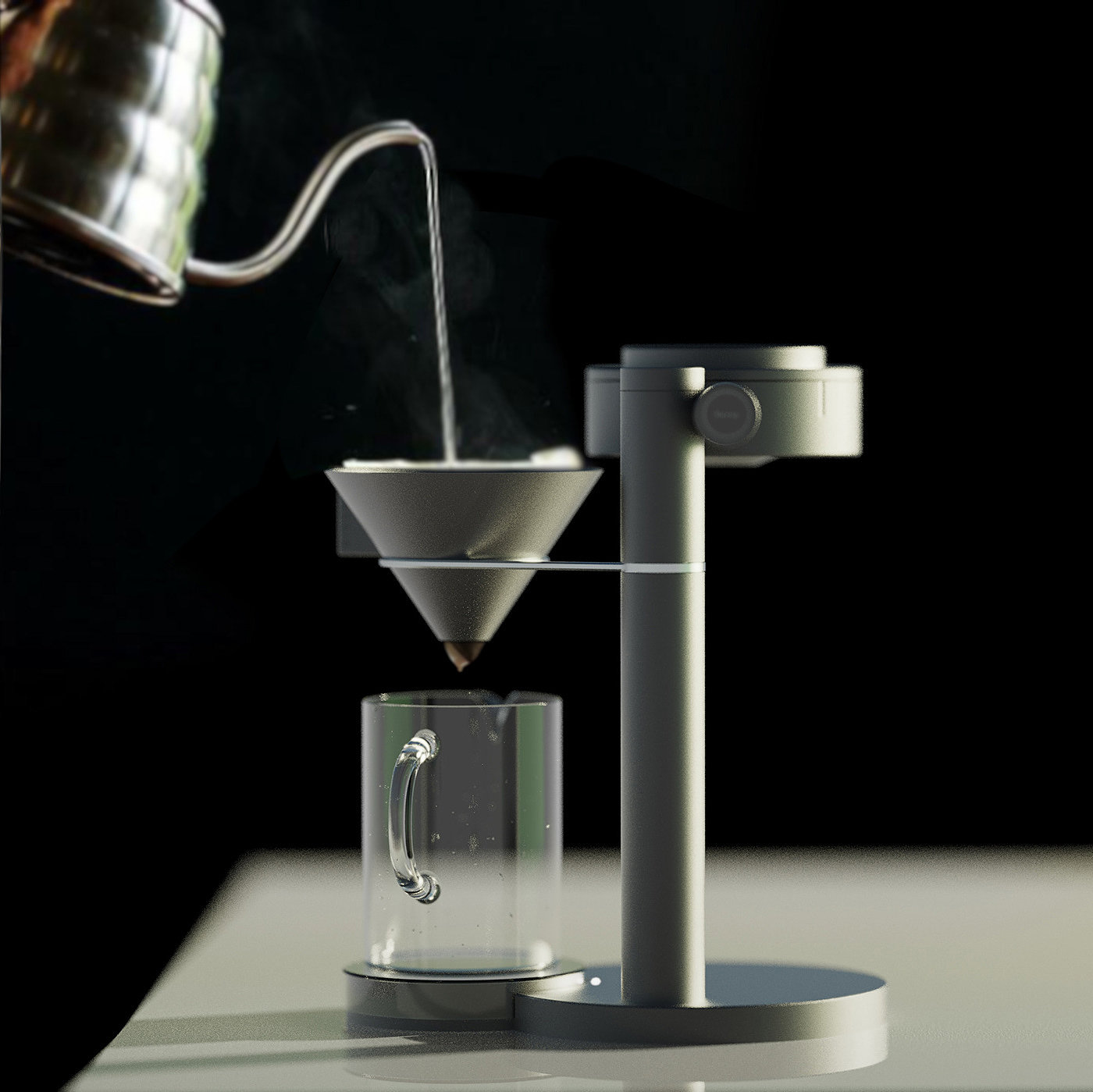 COFFEE MACHINE，冲泡咖啡机，Brewing，