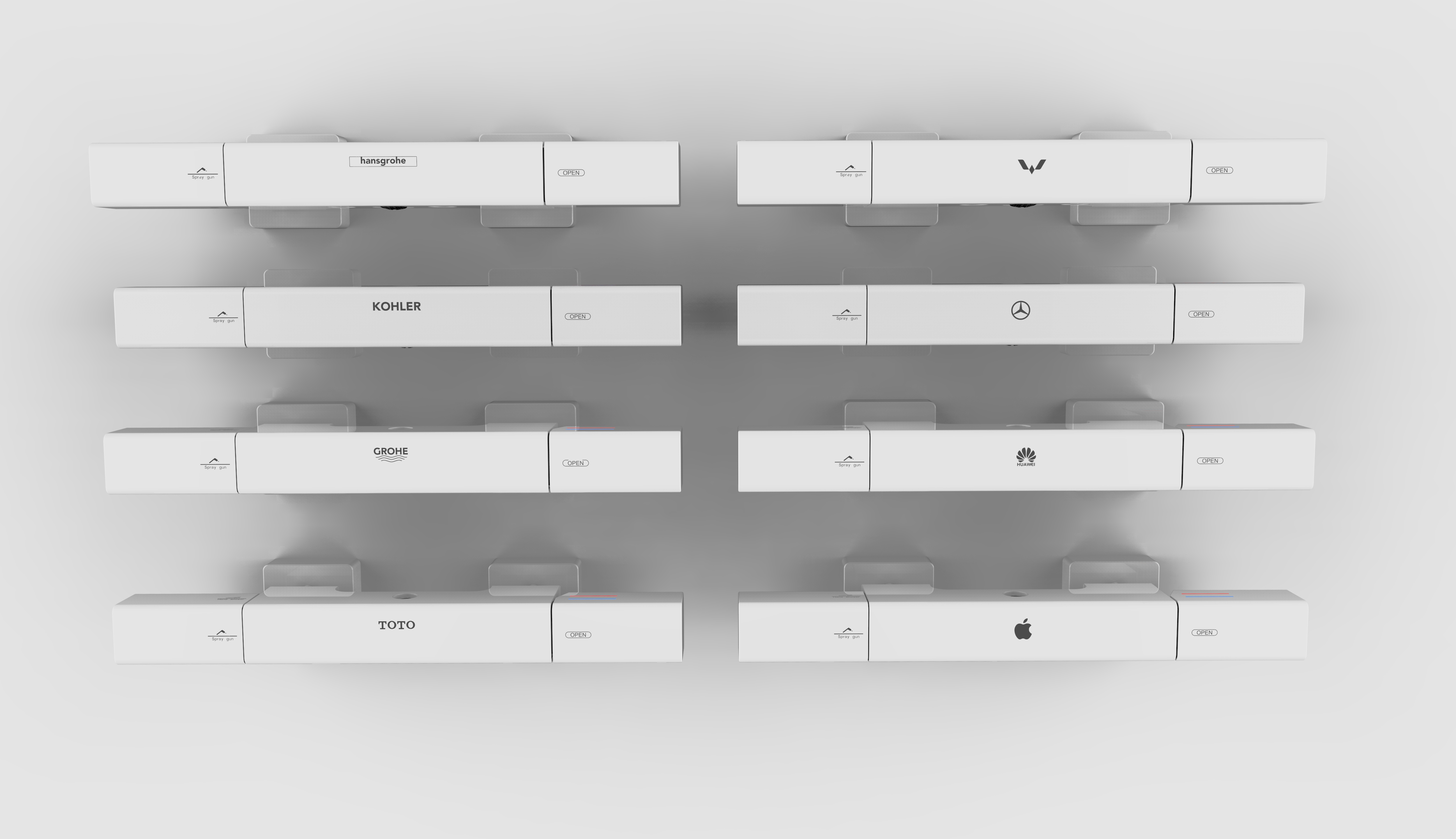 #Shower shower，Big shower，Minimalism，Four function shower，bathroom，