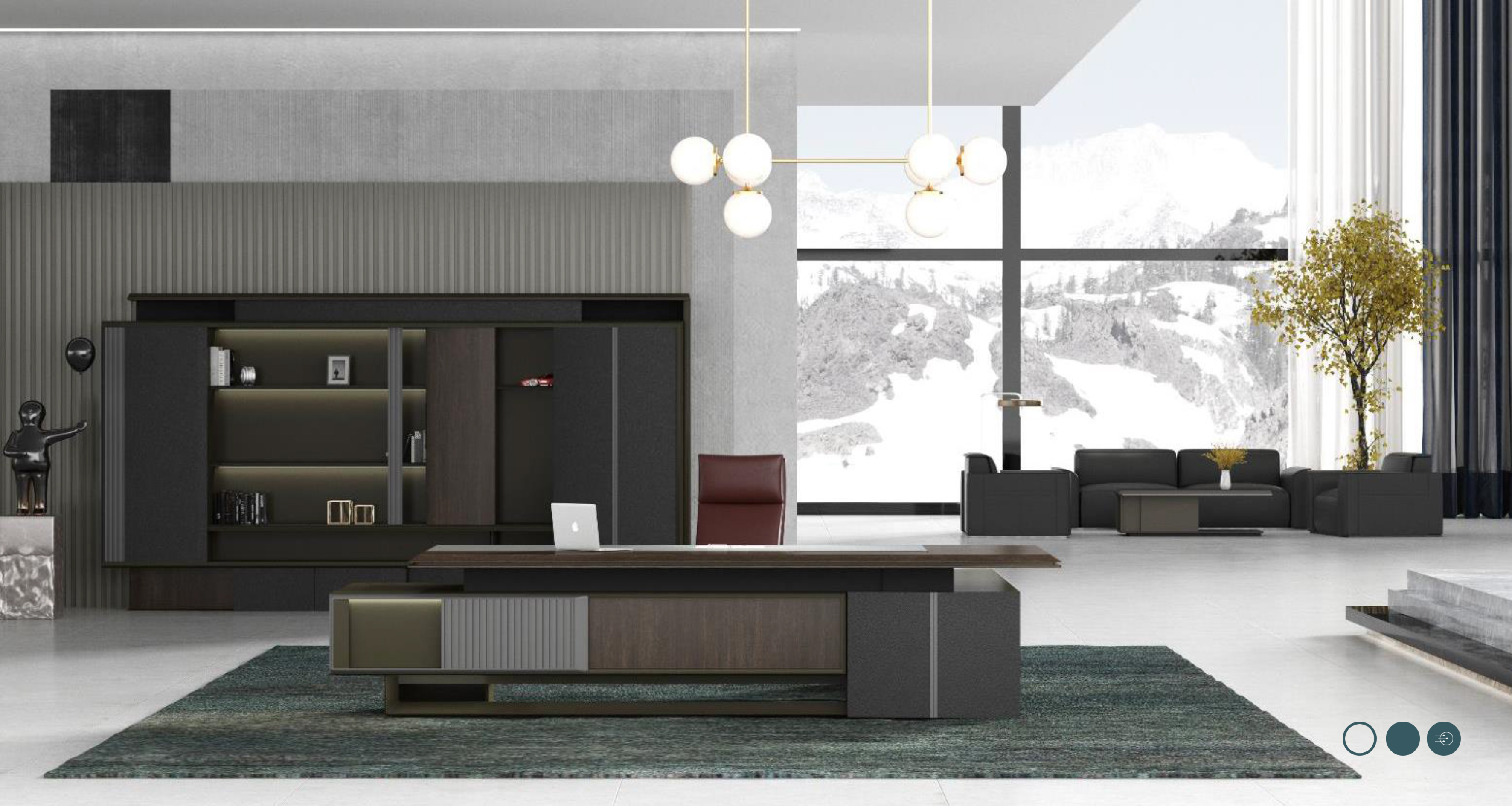 Bantai，Office furniture ，German style，Modern simplicity，Painting platform，