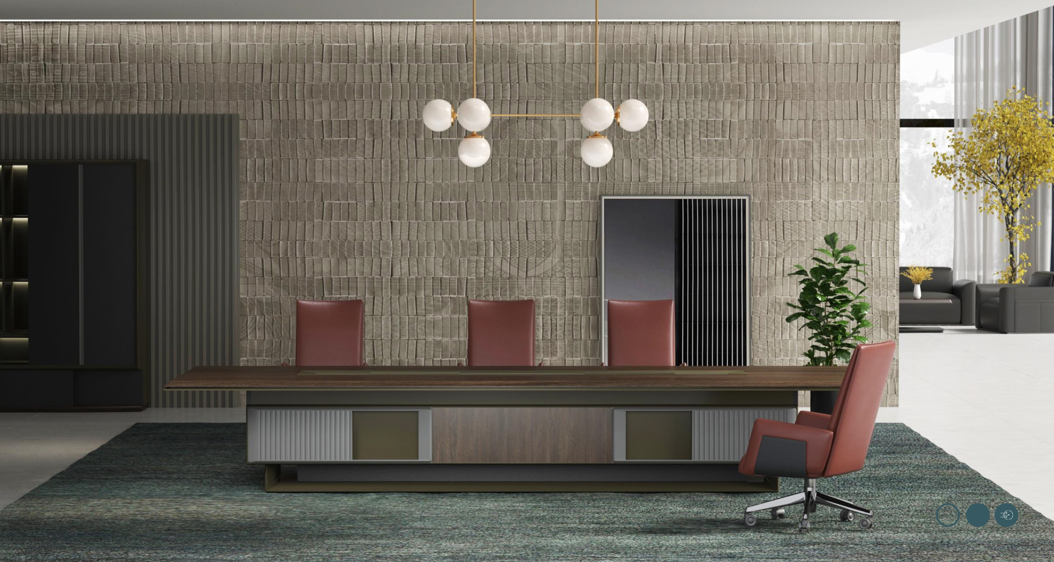 Bantai，Office furniture ，German style，Modern simplicity，Painting platform，