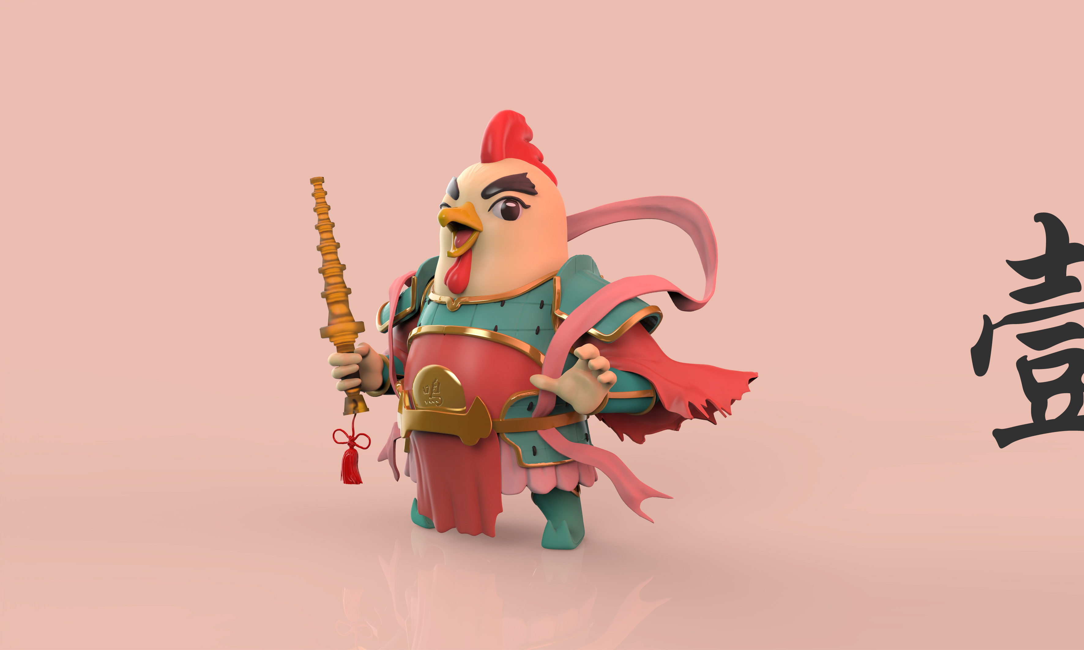 IP，Sculpture，3d，