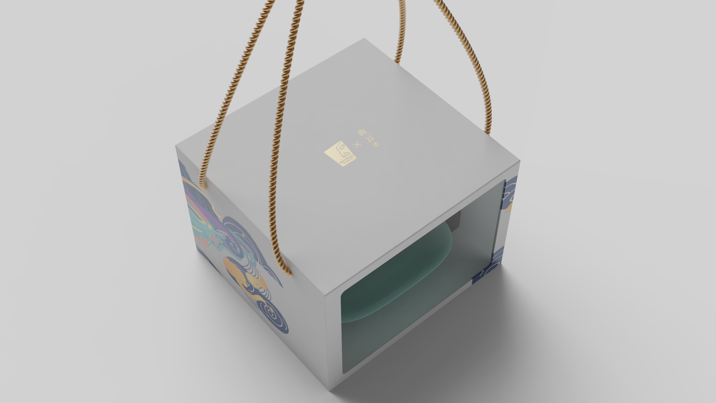 tea set，Water cup，Sanxingdui，museum，Cultural creation，