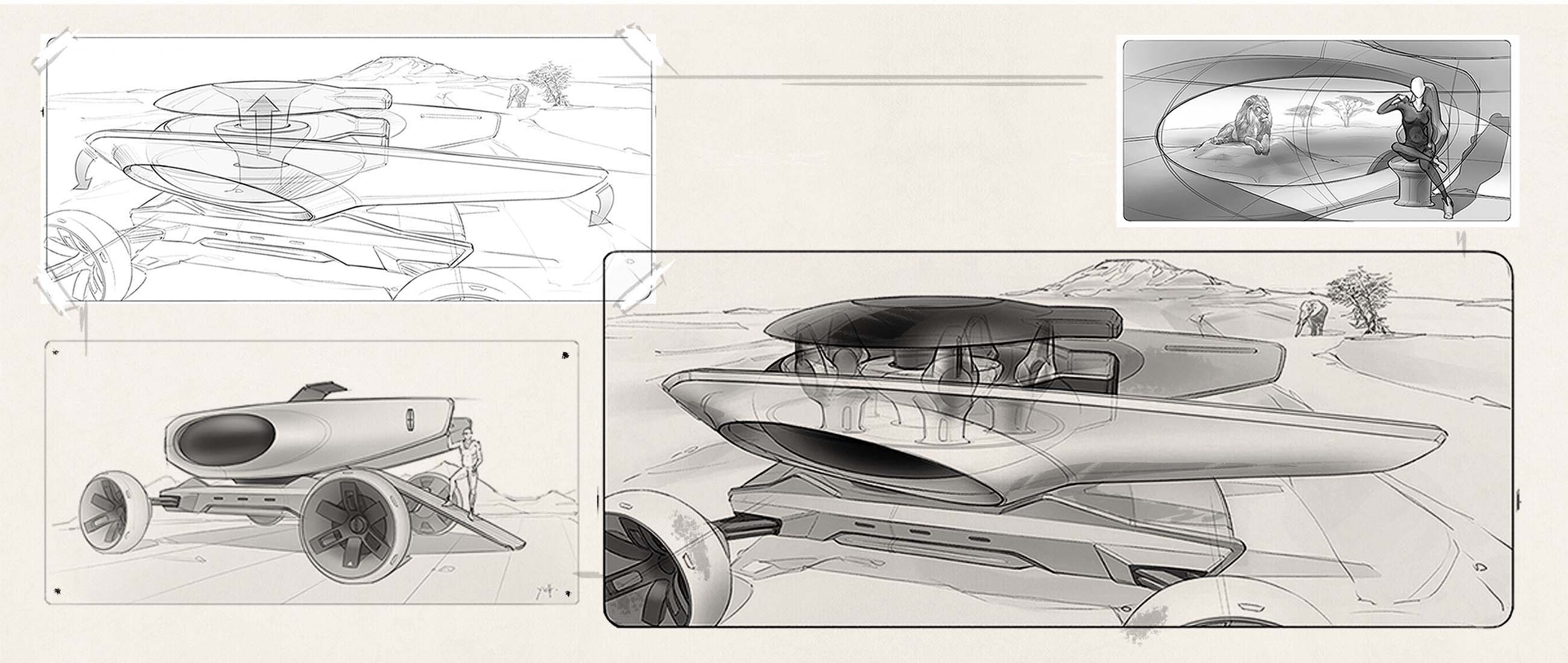 Vehicle design，ArtCenter，two thousand and seventeen，Graduation exhibition，