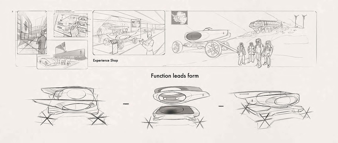 Vehicle design，ArtCenter，two thousand and seventeen，Graduation exhibition，