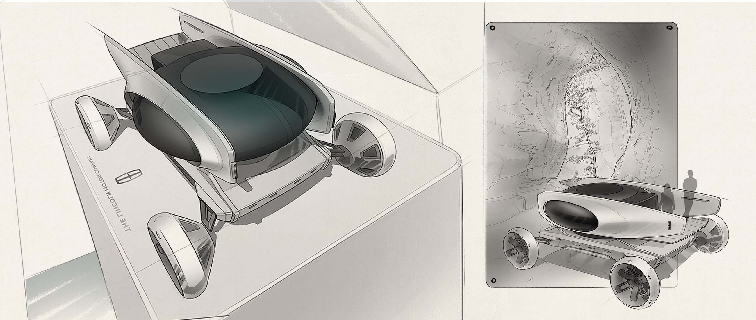 Vehicle design，ArtCenter，two thousand and seventeen，Graduation exhibition，