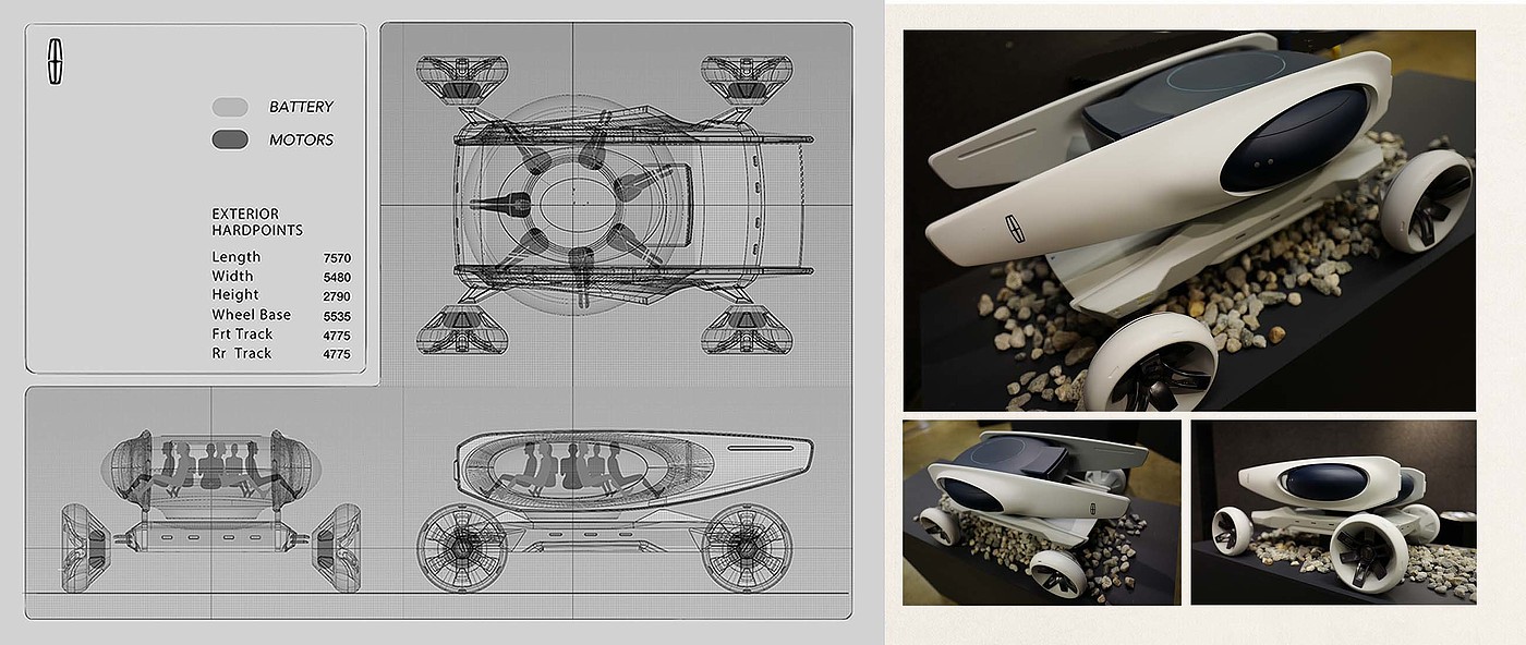 Vehicle design，ArtCenter，two thousand and seventeen，Graduation exhibition，