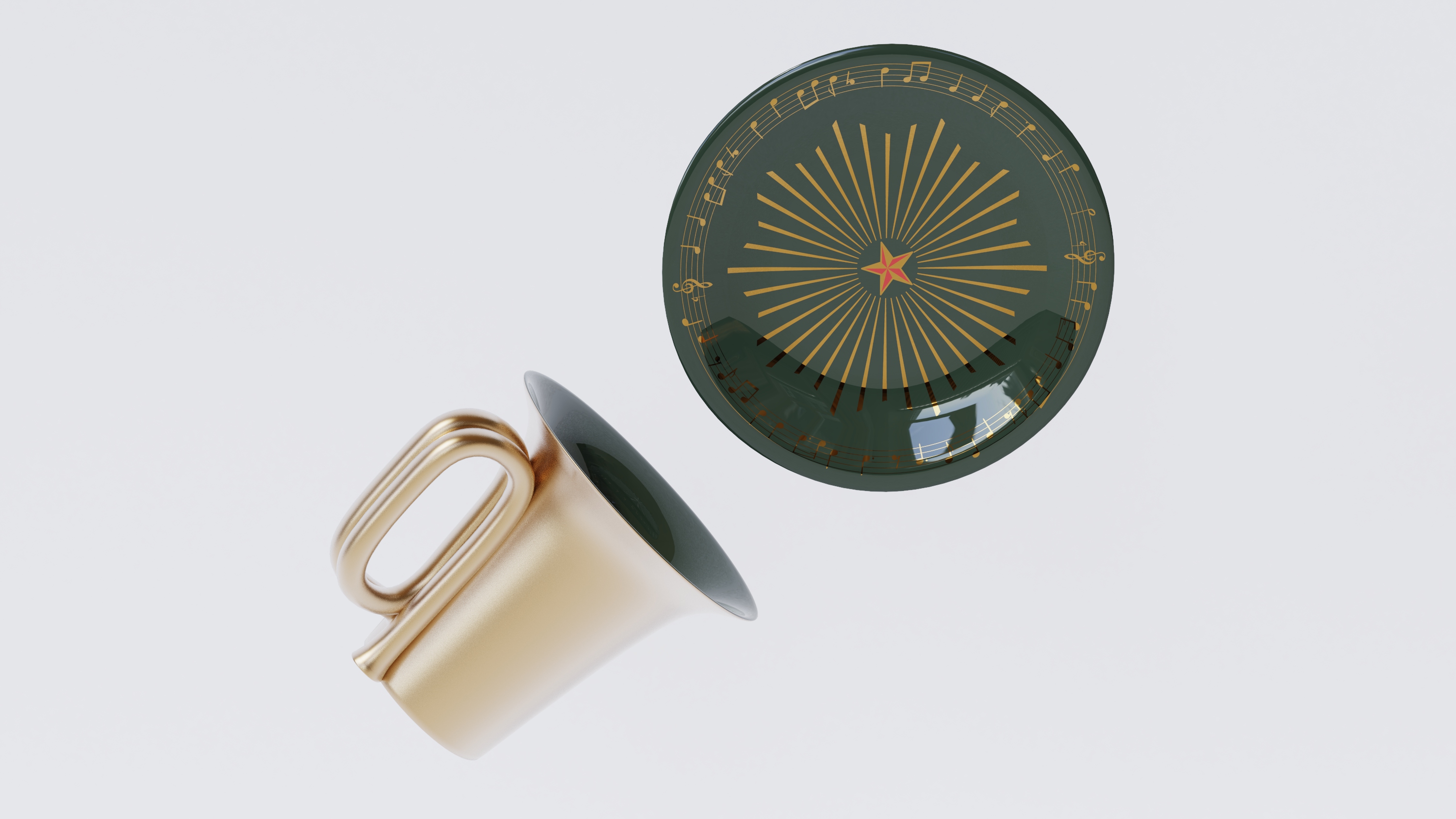 Cultural creation，museum，Water cup，teacup，Umbrella，tea set，