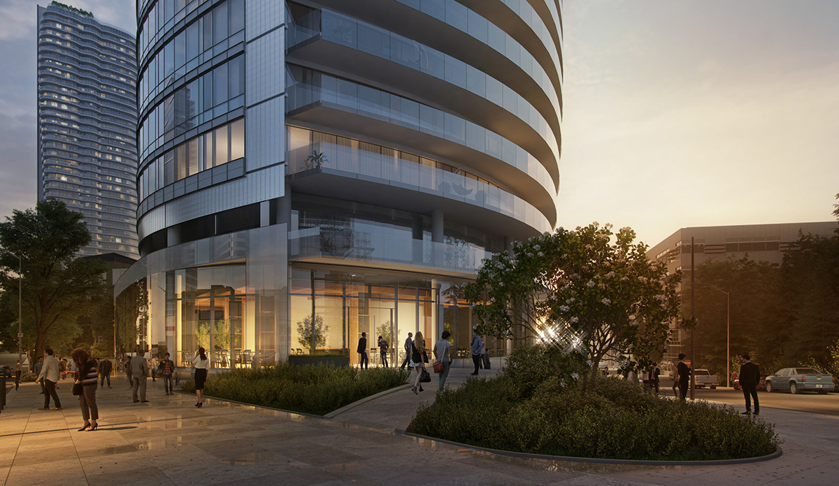 Architecture，multi-storied building，residence，Render，