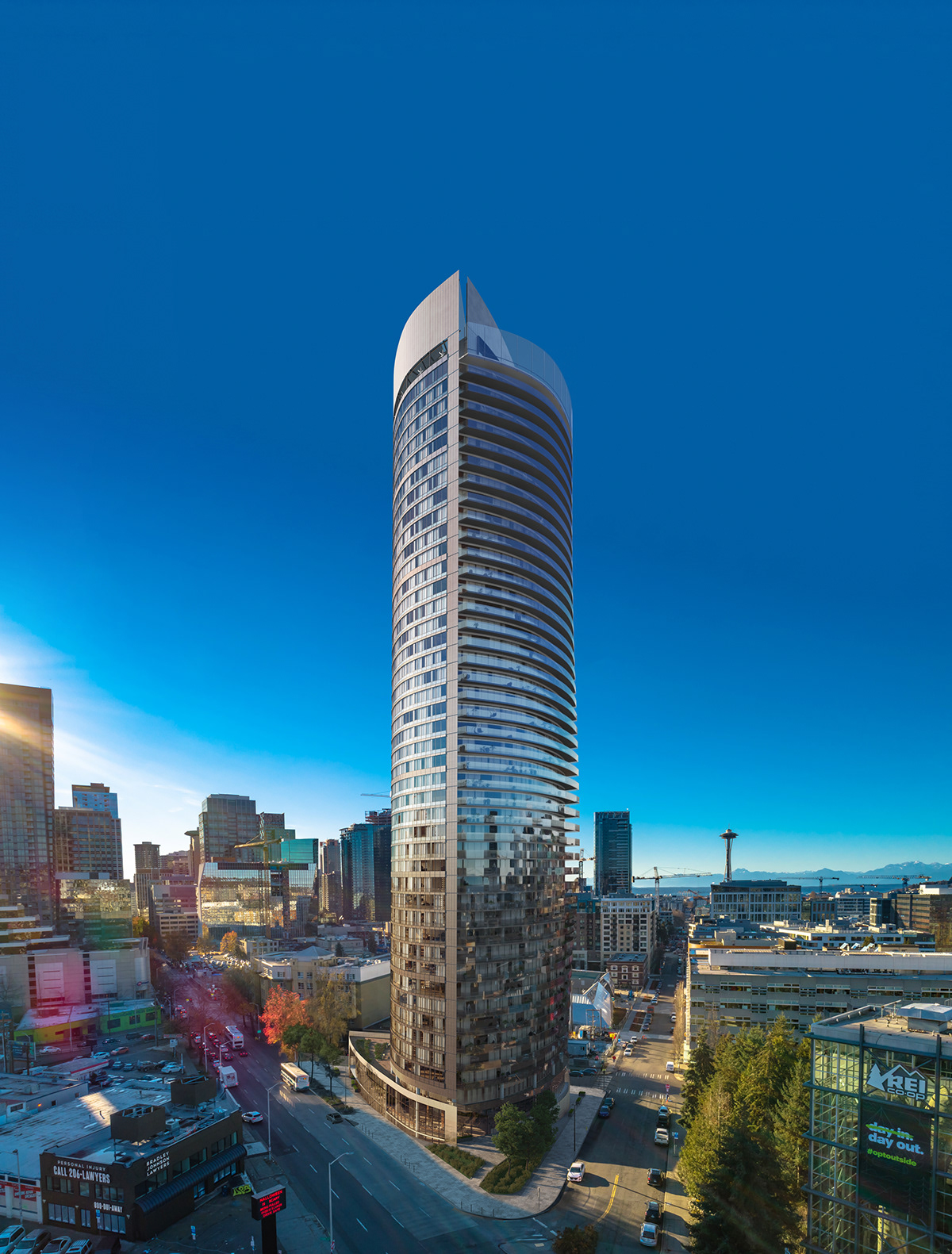 Architecture，multi-storied building，residence，Render，