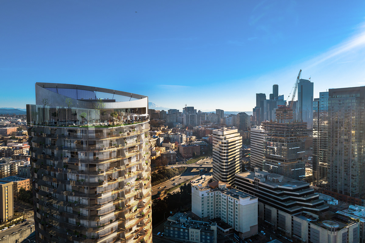 Architecture，multi-storied building，residence，Render，