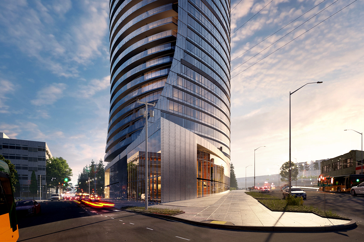 Architecture，multi-storied building，residence，Render，