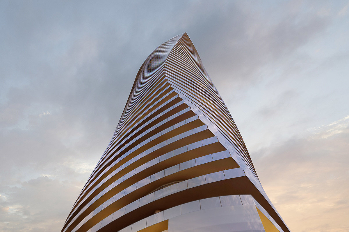 Architecture，multi-storied building，residence，Render，